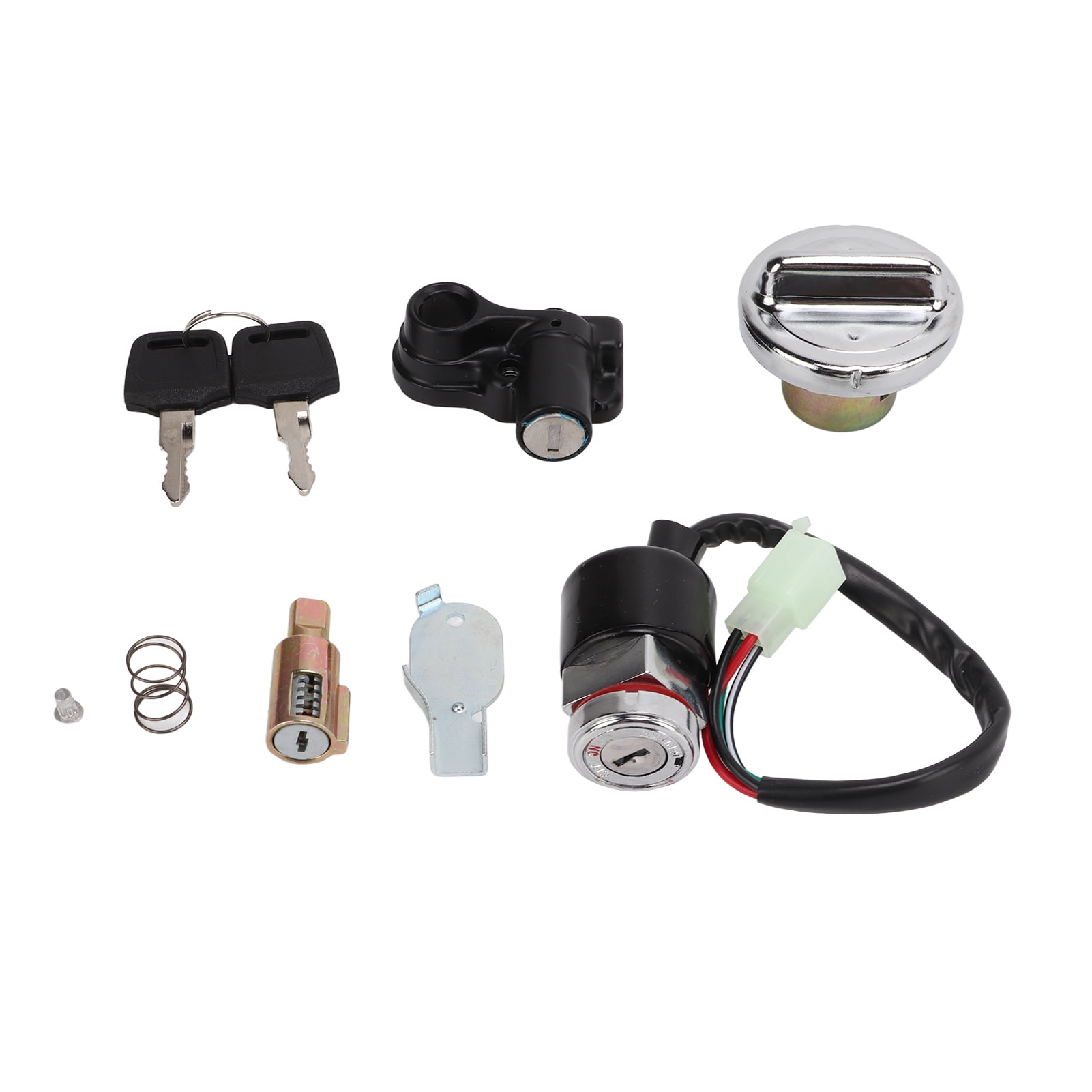 2013-2015 Ninja 300 Gas Cap Lock Ignition Switch & Gas Cap Lock