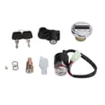 thumbnail image 2 of Kit de cubierta de gas para interruptor de encendido, bloqueo de casco, repuesto de 2 llaves para Dax Skyteam 50cc 125cc Jadeshay A, 2 of 8