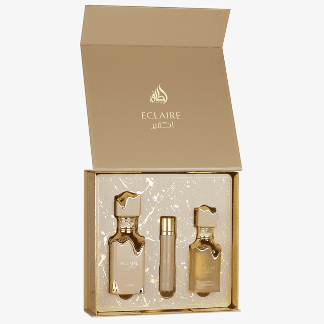 Set de regalo Perfume Lattafa Eclaire, 3 unidades, Eau de Parfum, 100 ml
