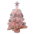 thumbnail image 1 of Small Prelit Tabletop Christmas Tree with Lights+ DIY Ornaments, Christmas Decorations Indoor, 1 of 7