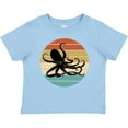 thumbnail image 3 of Inktastic Octopus Vintage Sunset Boys or Girls Baby T-Shirt, 3 of 5