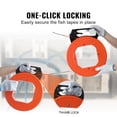 thumbnail image 4 of KFFKFF Fish Tape Wire Cable Line Puller 125 ft 3/16 in PET with High Plastic Case, 4 of 9