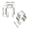 thumbnail image 4 of Uxcell 50 Pcs T5 Fluorescent Tube Lamp Bracket Hanger Clips Socket Lamp Holder, 4 of 5
