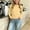 Yellow, variant on Eltusu Girls Tops, Solid Color Crew Neck Long Sleeve Basic Base Layer Shirts Yellow Size 8 T