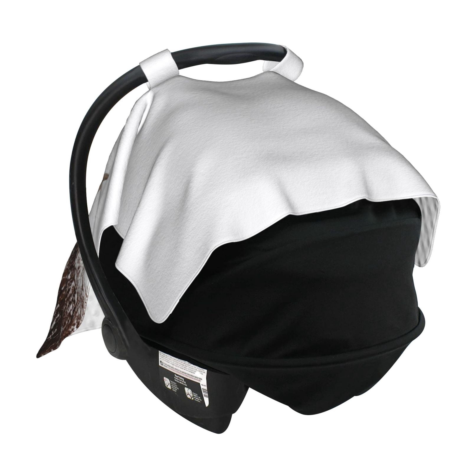 Car Seat Cover Baby - Yak (4) Breathable Infant Car Seat Cover for Baby Carseat, Lightweight Comfort Baby Essentials Must Haves Newborn Stuff for Girl Boy