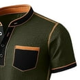 thumbnail image 3 of Mens Henley Shirt Long Sleeve Casual Button Up T-Shirts Fashion Cotton Blend Soft Pullover Knit, 3 of 3