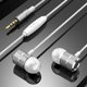 thumbnail image 4 of Gwong Electrónica Auriculares Friendly Friendly Reducción de ruido Cuerpo de metal en el oído Auriculares trenzados de nylon para deportes, 4 of 6