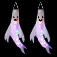 thumbnail image 1 of Decoraciones de Halloween Sincero calcetín de viento fantasma con luces LED 2 uds, 1 of 5