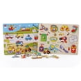 thumbnail image 3 of Early Learning Wooden Puzzle Board Wooden Jigsaw Puzzle Kid Toy Gift, 3 of 5