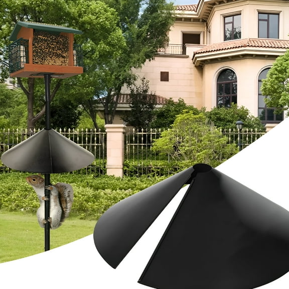 ICERUN 2Pcs Squirrel Baffle,Multi-Layer Design,Squirrel Proof Bird Feeders