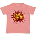 thumbnail image 3 of Inktastic Little Sister Super Hero Girls Toddler T-Shirt, 3 of 5