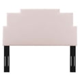 thumbnail image 2 of Headboard, King Size, Velvet, Pink, Modern Contemporary Urban Design, Bedroom Master Guest Suite, 2 of 10