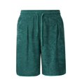 thumbnail image 5 of EOYWHK Mens Drawstring Shorts Elastic Waist with Pockets Mens Gym Shorts for Men Soft Lightweight Breathable Activewear Daily Wear Outdoor Green, Size L, 5 of 9