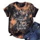 thumbnail image 5 of Blusa Informal Elegante Para Mujer, Camiseta Divertida Y Bonita de Manga Corta Con Teñido Anudado, Regalo Odeerbi ODB163150, 5 of 6