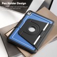 thumbnail image 6 of FJLBDE Case for iPad (A16) 11th Gen 2025/ iPad 10th Gen 10.9 Inch 2022, 360 Rotating Stand iPad Protective Case Cover with Auto Wake/Sleep, Blue, 6 of 7
