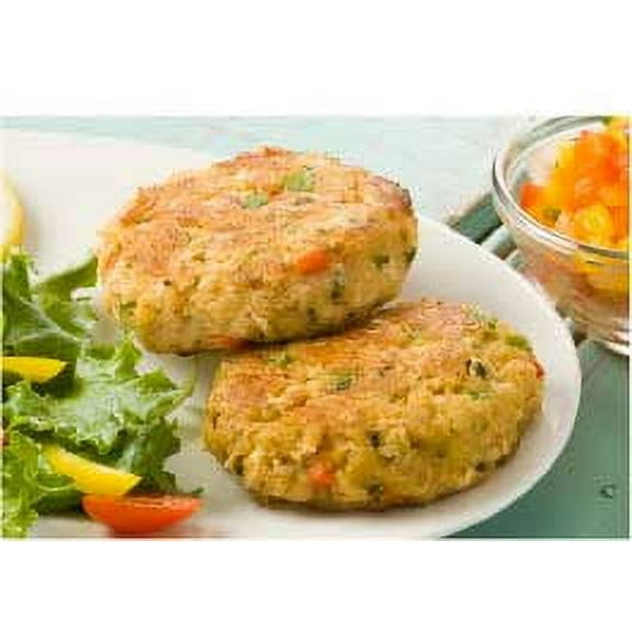 Handy Seafood Crab House Seafood Cake, 3 Ounce - 12 count per pack -- 4 packs per case.