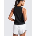 thumbnail image 2 of Musculosa liviana para entrenamiento CRZ YOGA Cloudweight negra M, 2 of 5