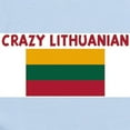 thumbnail image 2 of CafePress - CRAZY LITHUANIAN Infant Bodysuit - Baby Light Bodysuit, Size Newborn - 24 Months, 2 of 4