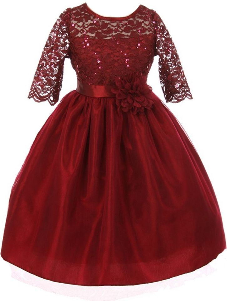 burgundy dress walmart