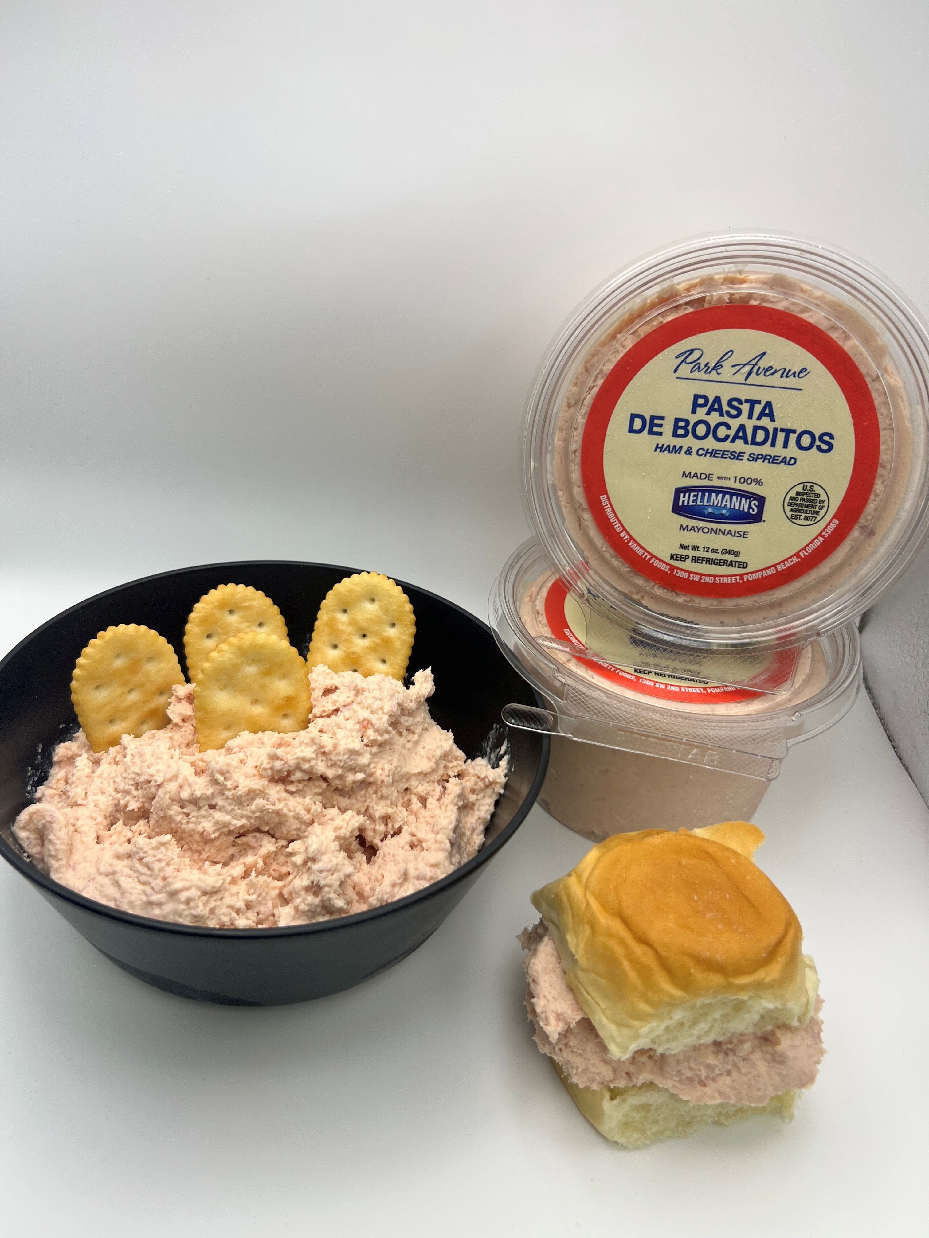 Park Avenue Pasta de Bocaditos Ham Spread, Refrigerated, 16 oz. Tub