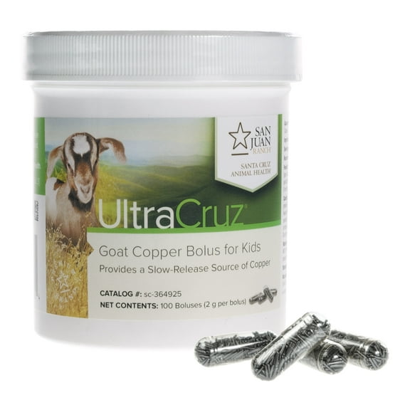 UltraCruz® Goat Copper Bolus for Kids 100 x 2 g