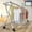 62.99inch-Double rod adjustable, variant on Drying Rack, Metal Drying Rack, Heavy Duty Folding Drying Rack For Home And Outdoor Use, Retractable Large Capacity Drying Rack With Stable X-frame Construction, Metal Laundry Drying Rack