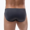 thumbnail image 4 of Swim Underwear for Men  Low Rise Briefs with Elastic Waistband and Mesh Patchwork, 4 of 7