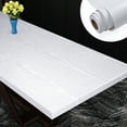 2024 DREAMFIRE Black Thicken Contact Paper Wood Peel and Stick Wall