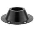 thumbnail image 1 of ToughGrade Black Exposed Round Table Base ABS Plastic, 1 of 4