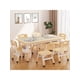 thumbnail image 3 of Para niños' mesa y 6-chair set almacenamiento box - ajustable altura niños pequeños mesa y chair set para 2 - 10-year-olds, superficie grafiti, non-slip legs, ideal daycare, classroom, y home..., 3 of 8