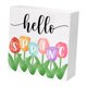 thumbnail image 1 of decoración de primavera, tulips de madera decorativa, decoración del hogar decoración de primavera, adorno de mesa creativo para estante, 1 of 9