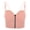 Pink, variant on BadPiggies Comfy Cami Bra for Women Wirefree Crop Top Yoga Bralette Longline Padded Lounge Bras