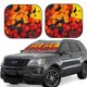 thumbnail image 1 of Balery Marigold Flowers In Different Colors Parasol para parabrisas de coche de 2 piezas | Parasol plegable para parabrisas delantero de coche para la mayoría de sedanes-Medium, 1 of 6