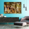 thumbnail image 3 of IDEA4WALL La Grenouillere by Pierre Auguste Renoir Canvas Wall Art Famous Art Prints for Home Wall Decor, 32"x48", 3 of 5