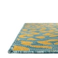 Outdoor Gallery Collection Area Rug Blue Yellow - 13' Round - Walmart.com