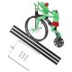 thumbnail image 1 of Outdoor Windmill Decor Metal Lawn Pinwheel Green Garden Ornament 76x19cm 1Pcs, 1 of 5