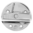 thumbnail image 1 of Boat Round Turn Button Latch, Stainless Steel Stable Beautiful Corrosion Proof Mirror Finish Boat Twist Latch Robust  For RV For Marine, 1 of 8