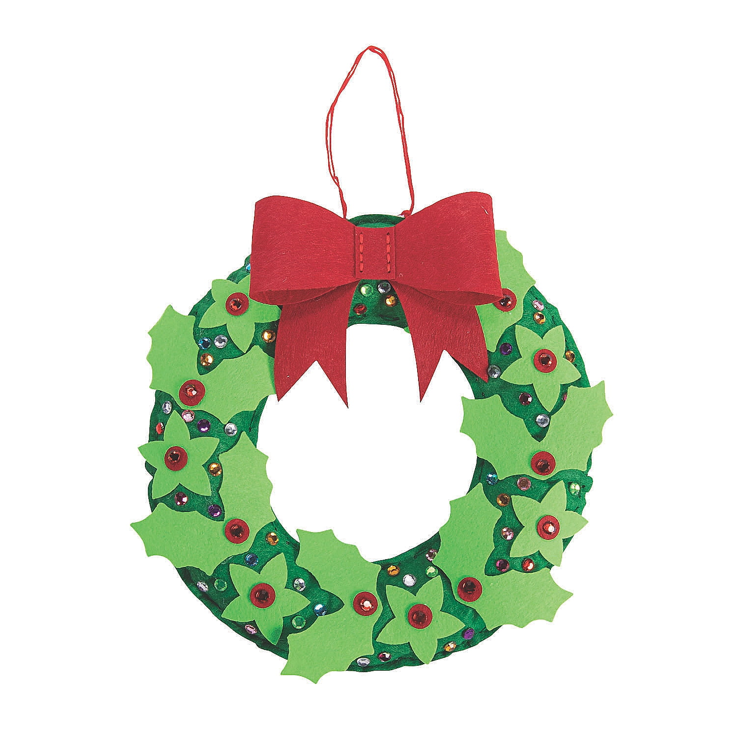 Christmas Wreath Craft Kit  Craft Kits  1 Piece  Walmart.com