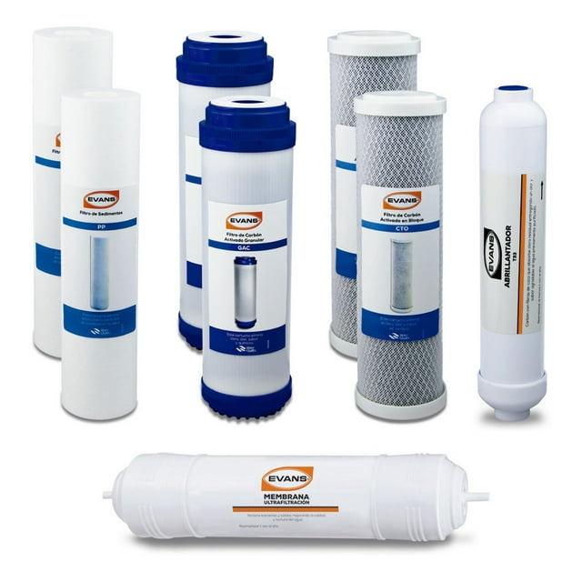 Kit De Consumibles Para Purificador Evans Wp-2