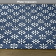 thumbnail image 6 of Ambesonne Navy Blue Place Mats Set of 4, Daisy Like Flowers, Standard Size, Navy Blue and White, 6 of 6