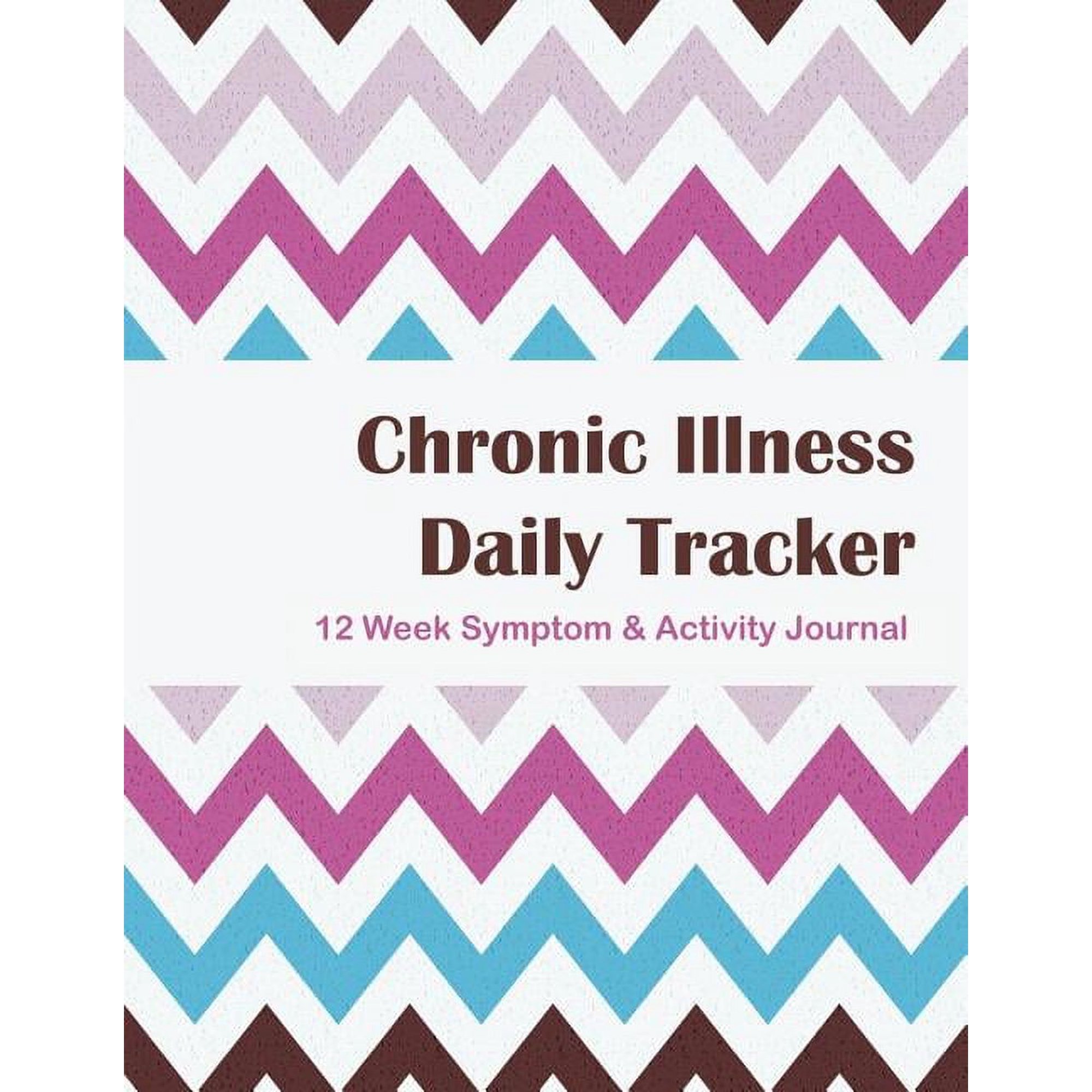 Chronic Illness Daily Tracker: 12 Week Symptom & Activity Tracker - Cotton Candy