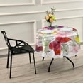 thumbnail image 6 of Coolnut Butterfly Sunflower Tablecloth Durable 60 Inch Round Table Cloth Waterproof Stain Proof Camping Tablecloths for Outdoor Picnic Family Dinner Restaurant Decoration, 6 of 7