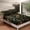 Black, variant on Erosebridal Hippie Mushroom Bed Sheets Twin , Botanical Plants Bedding Sets Twin Size 3pcs