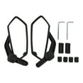 thumbnail image 2 of Riding Rearview Mirror, Bike Mirror Durable Extended Arm Easy Installation Adjustable ABS  for Snowmobiles, 2 of 8