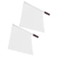 thumbnail image 3 of Banderas oficiales de árbitro, poste de acero inoxidable, competencia deportiva, bandera de mano de juez de línea, 2 uds. YUNYI BRAND  Deportes, 3 of 8