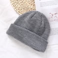 thumbnail image 5 of CoCopeaunts Retro Brimless Baggy Melon Cap Women Men Autumn Winter Knitted Hats Boy Skullcap Male Beanie Hats, 5 of 6