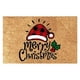 thumbnail image 1 of Matsuzay Felpudo suave y cómodo de gnomo de Feliz Navidad para absorción de agua de tacto festivo de secado rápido Decoración del hogar gorro navideño, 1 of 6