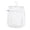 White, variant on Hanging Mesh Storage Bag with Metal Hook and Zipper, Breathable Mesh Clothes Pin Peg Bag, Multi‑Purpose Hanging Organization for Laundry Balcony Home Apartment Camping and Travel