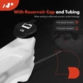 thumbnail image 4 of A-Premium Engine Coolant Overflow Recovery Reservoir Tank [with Cap] Compatible with Chevrolet Impala 2006-2011 3.5L 3.9L, Monte Carlo 2006-2007 3.5L 3.9L & Buick LaCrosse 2005-2008 3.6L, 4 of 5
