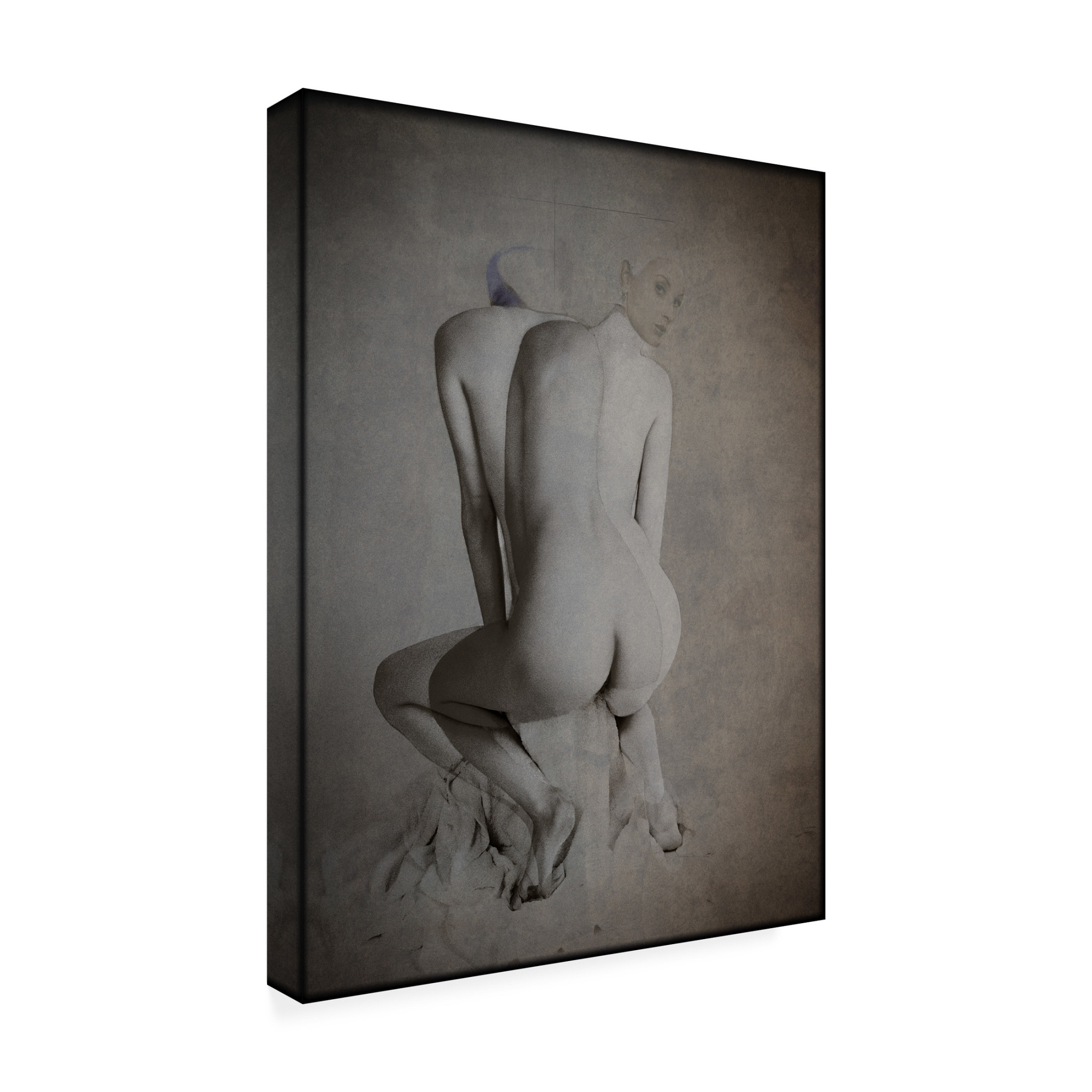Fuyuki Hattori 'Nu Dans La Chambre' Canvas Art